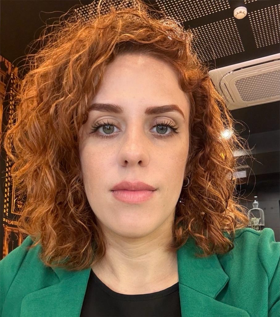 Hair styling result — look 7