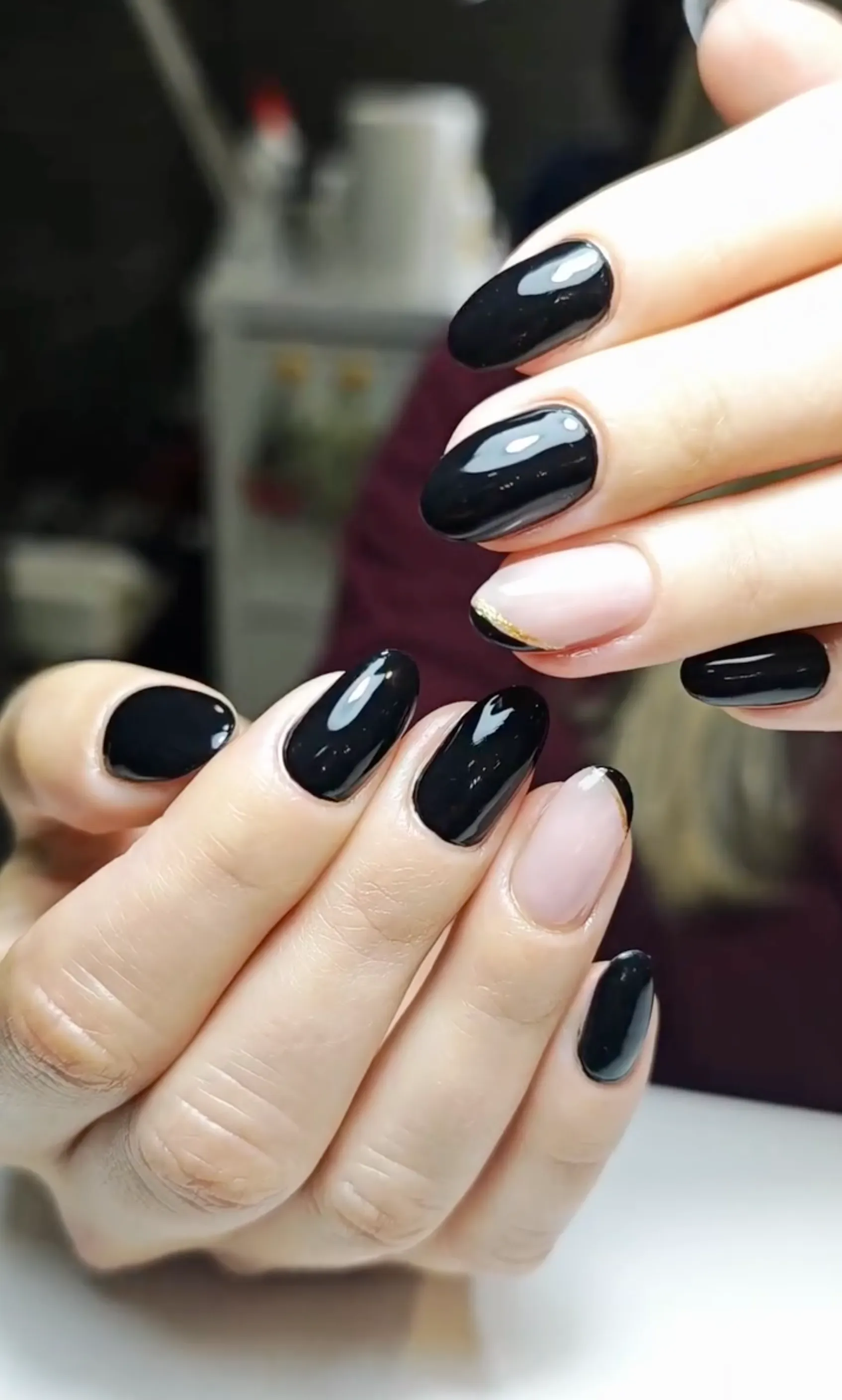 Nail art result — design 1